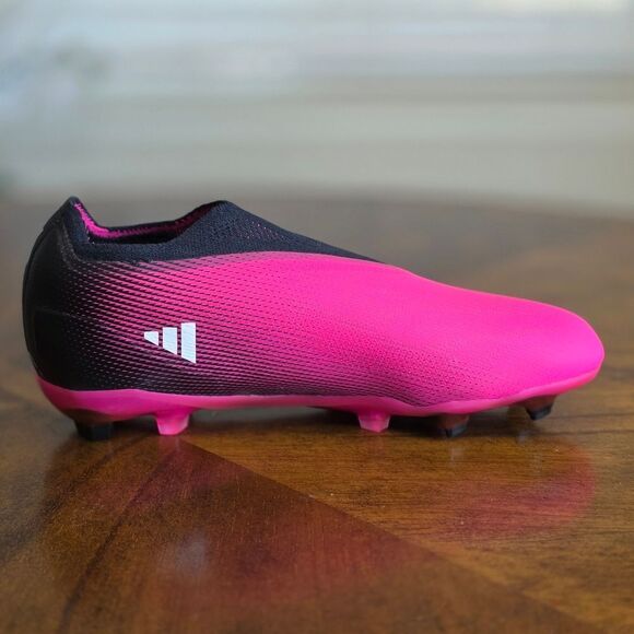 Adidas X Speedportal+ Plus FG Soccer Cleats Pink Black GZ5120 New Girls Size 4Y - Picture 8 of 14
